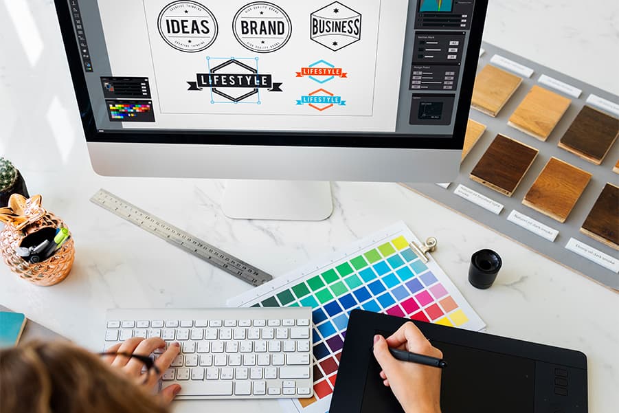 Graphic design showcase